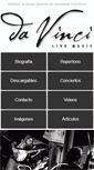 Mobile Screenshot of davincirock.com